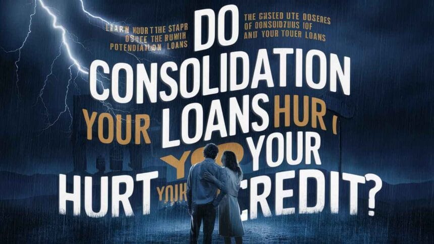 Do Consolidation Loans Hurt Your Credit?