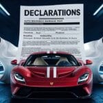 Auto Insurance Declarations Page